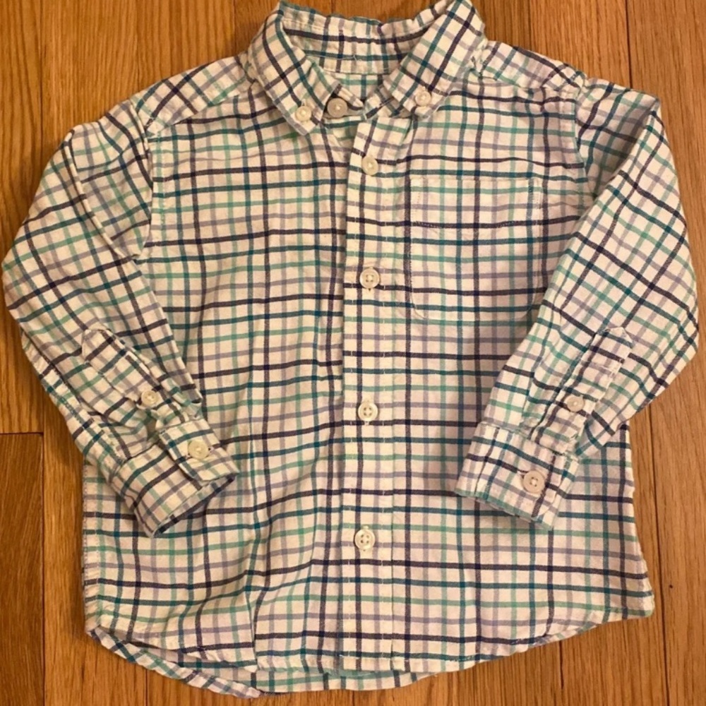 The children’s place boys button down shirt